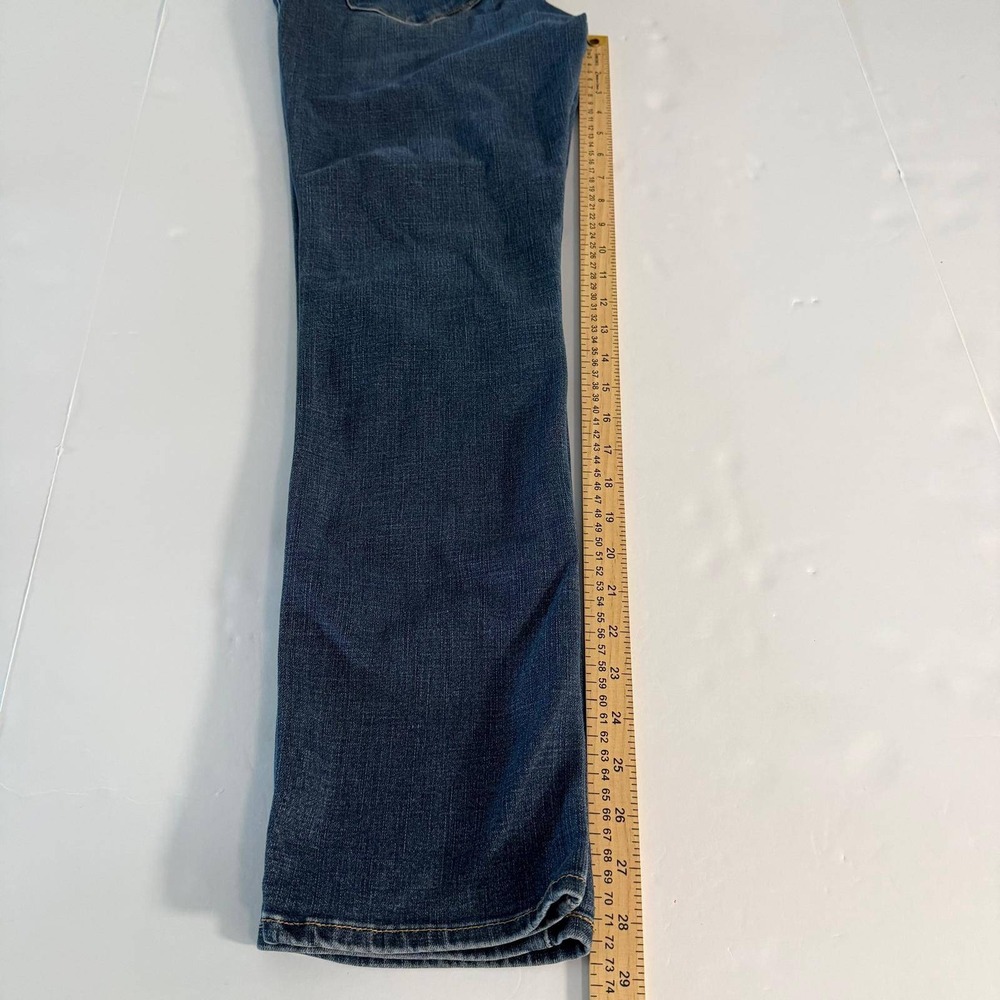 Levis 312 Shaping Slim Jeans Womens 28x32 Medium Wash Blue Denim Mid Rise - Picture 14 of 16